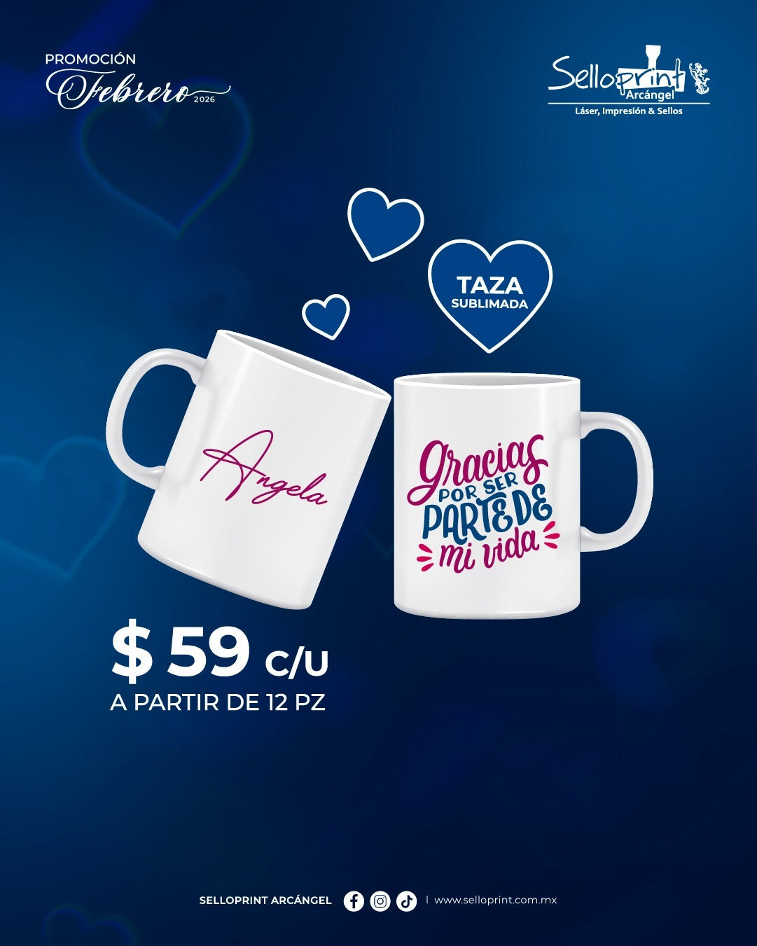 TAZA DE 12 PZ